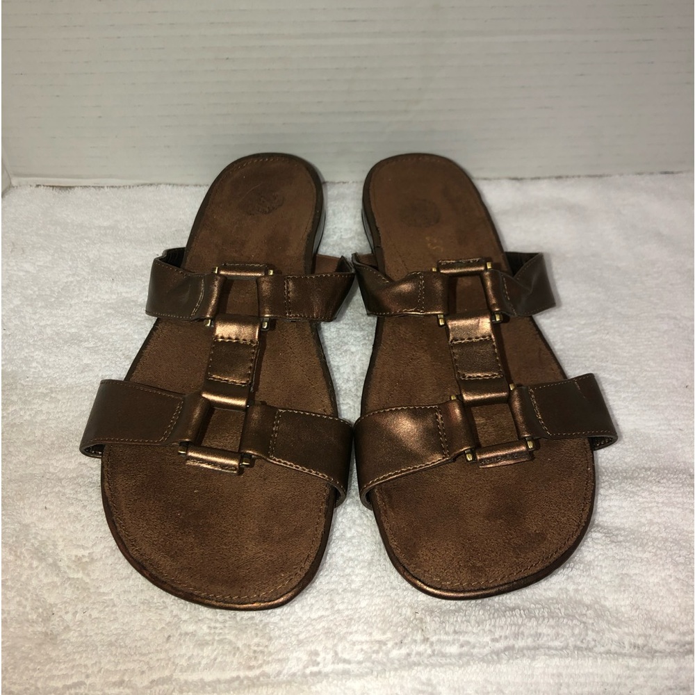 Aerosol’s bronze sandals ( like new)